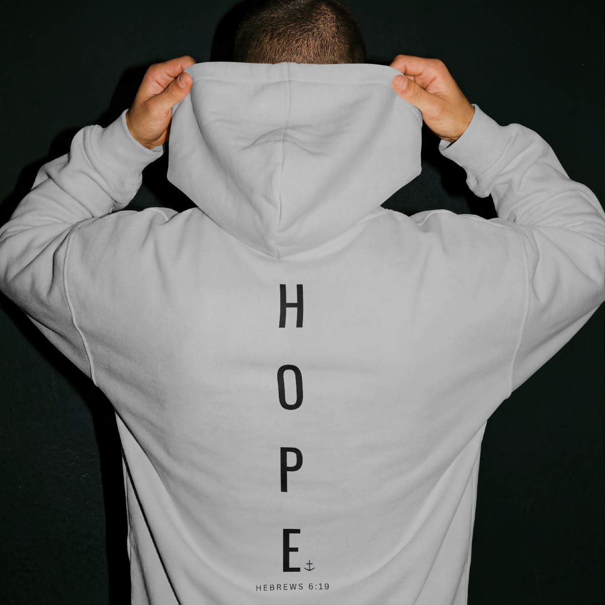 Hope Anchors the Soul. Hebrew 6:19 Hoodie