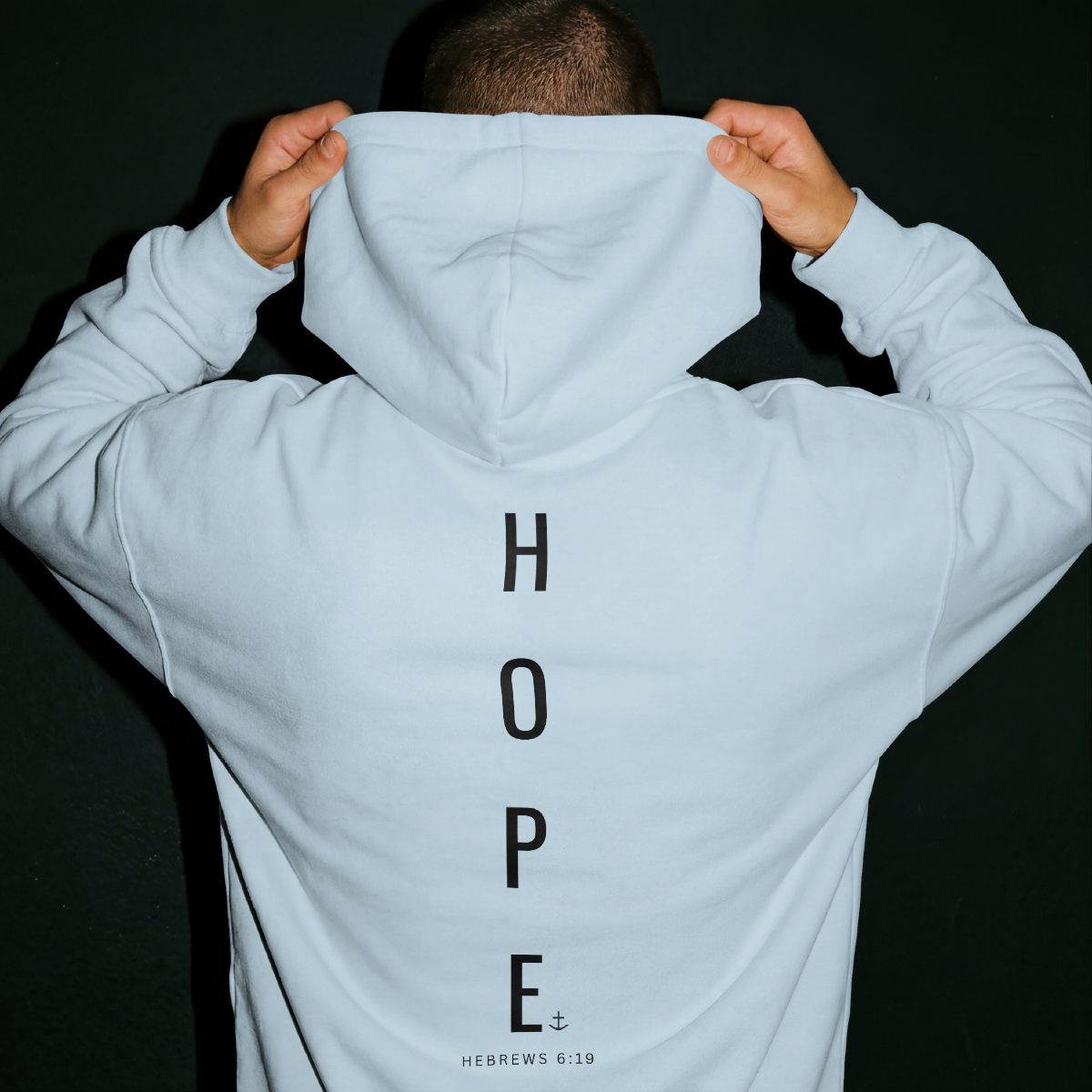 Hope Anchors the Soul. Hebrew 6:19 Hoodie