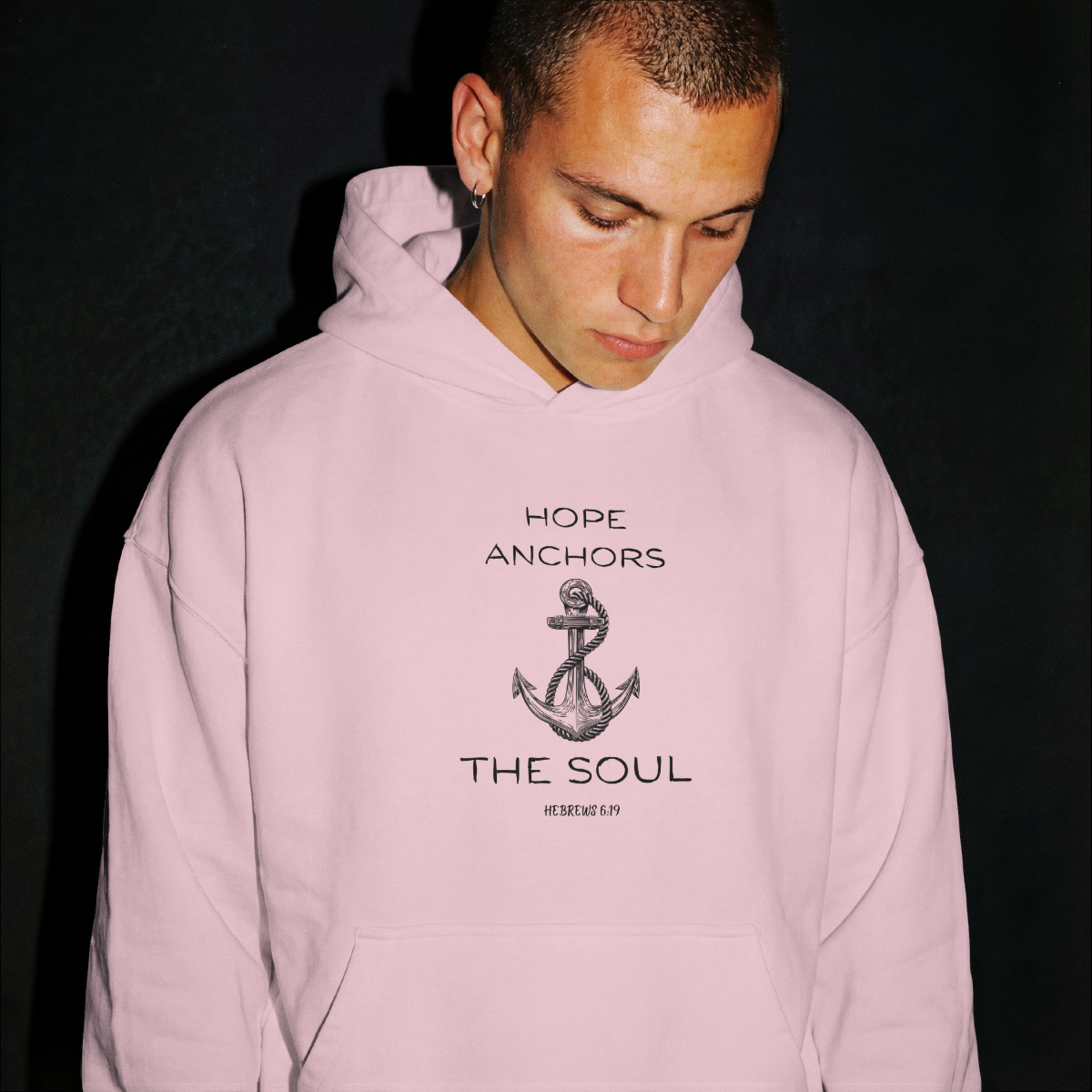 Hope Anchors the Soul. Hebrew 6:19 Hoodie