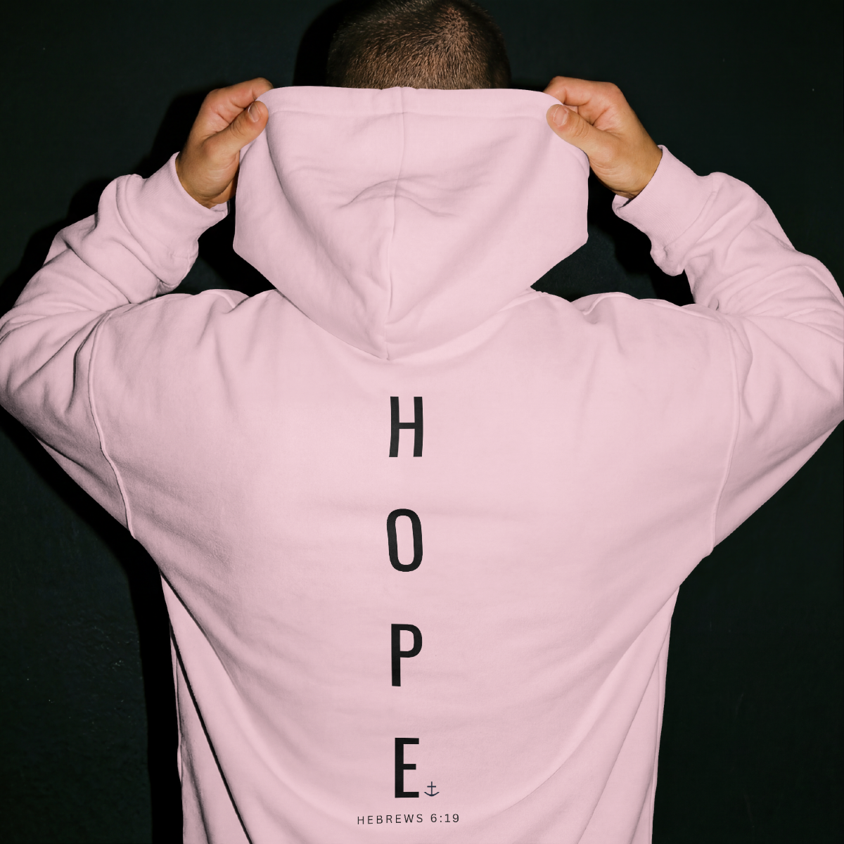 Hope Anchors the Soul. Hebrew 6:19 Hoodie