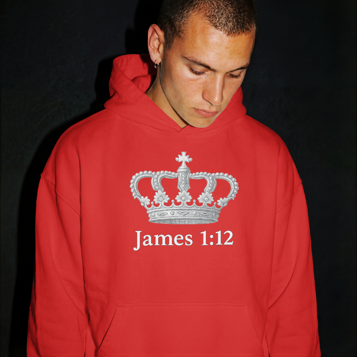 James 1:12 Crown of Life Christian Hoodie – Chosen Society