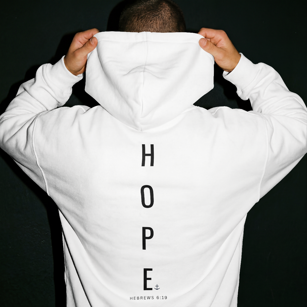 Hope Anchors the Soul. Hebrew 6:19 Hoodie