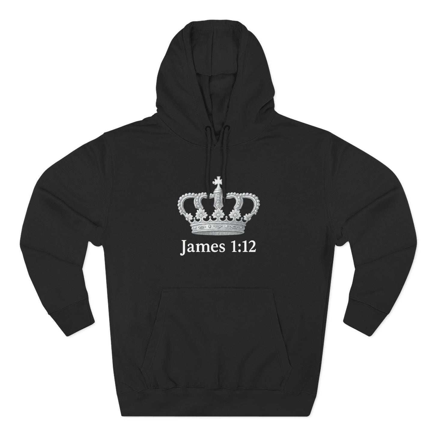 James 1:12 Crown of Life Christian Hoodie – Chosen Society