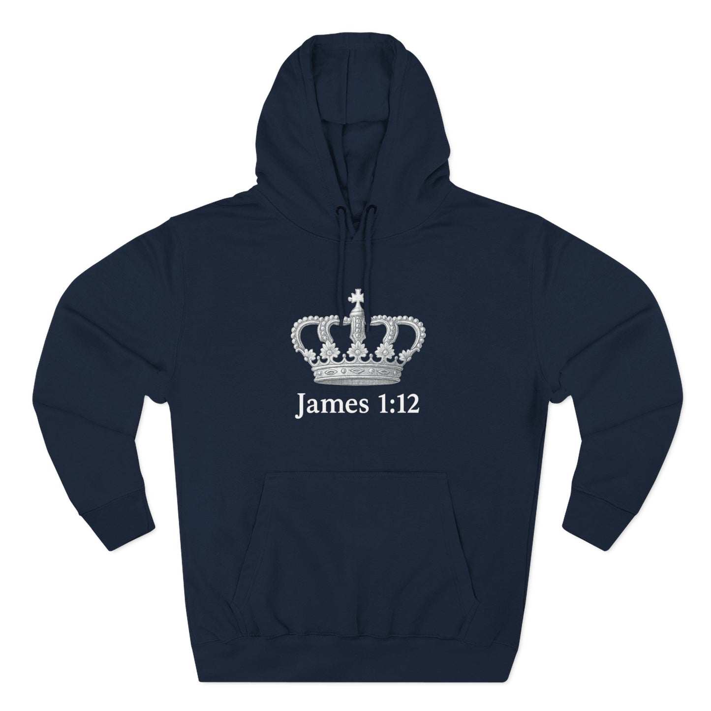 James 1:12 Crown of Life Christian Hoodie – Chosen Society