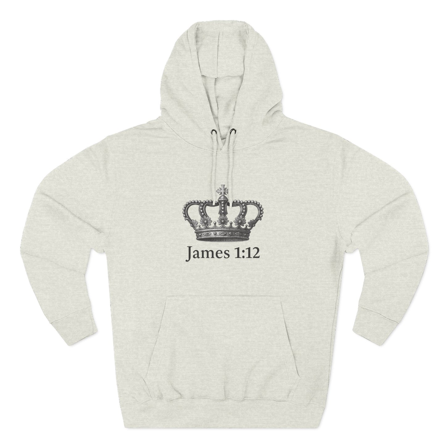 James 1:12 Crown of Life Christian Hoodie – Chosen Society