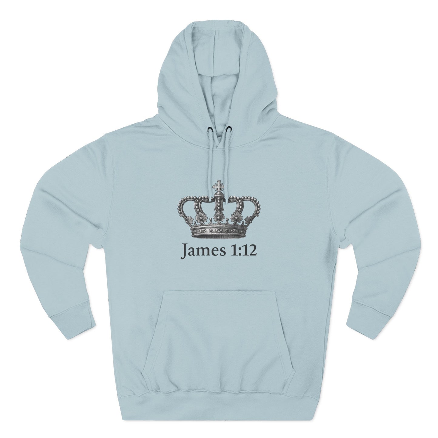James 1:12 Crown of Life Christian Hoodie – Chosen Society