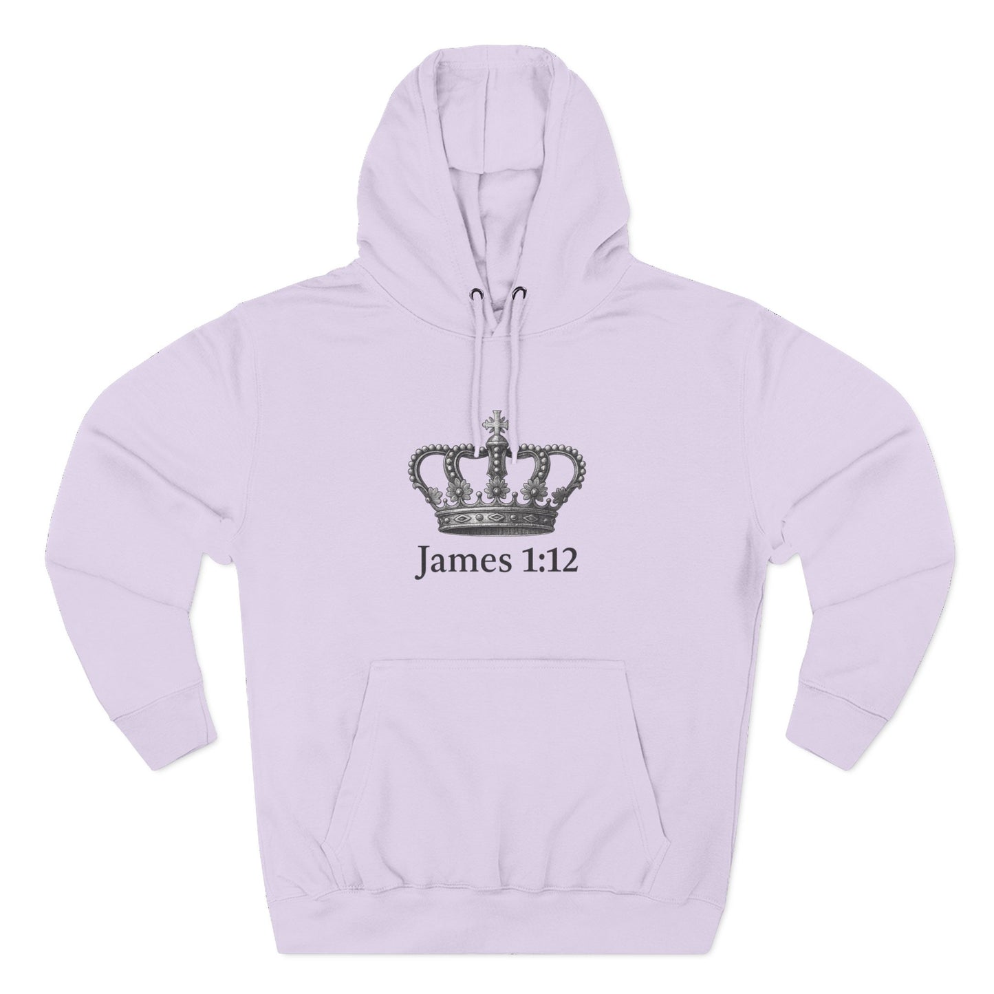 James 1:12 Crown of Life Christian Hoodie – Chosen Society